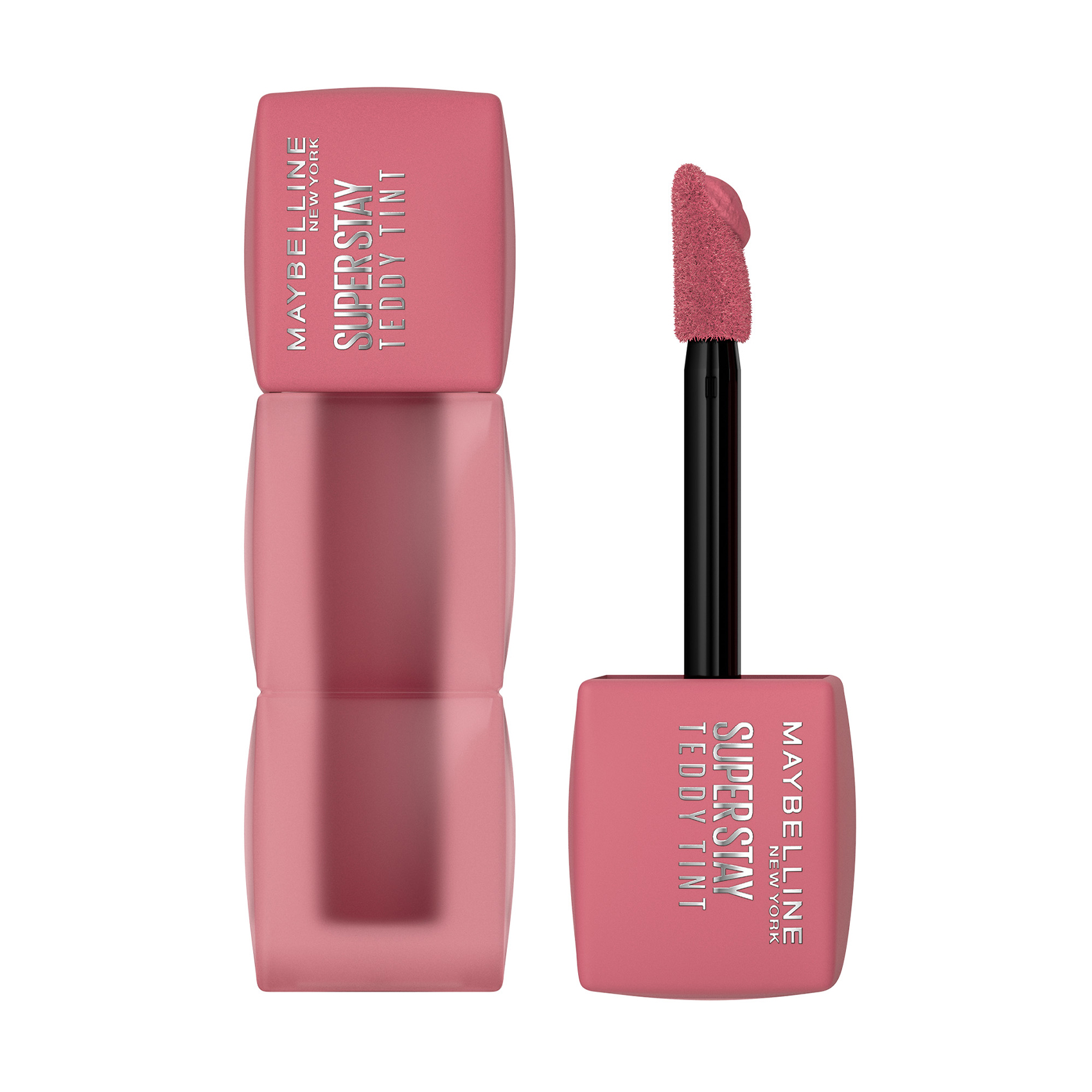 Стійка матова помада-тінт для губ Maybelline New York Superstay Teddy Tint 55 Kneehigh, 5 мл
